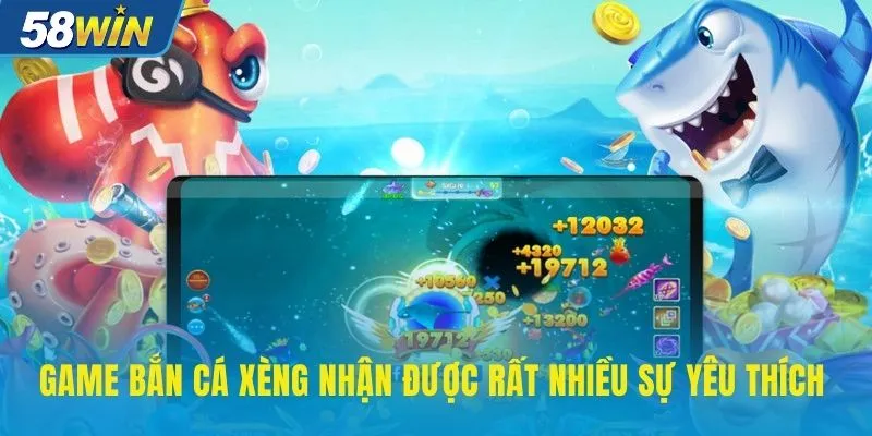 Game bắn cá xèng nhận được rất nhiều sự yêu thích Game bắn cá xèng nhận được rất nhiều sự yêu thích