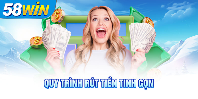 Quy trình rút tiền tinh gọn